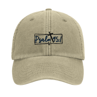 Psalm 95:1 Embroidered Cap | Christian Worship Hat | Wear Your Heart - Wear Your Heart
