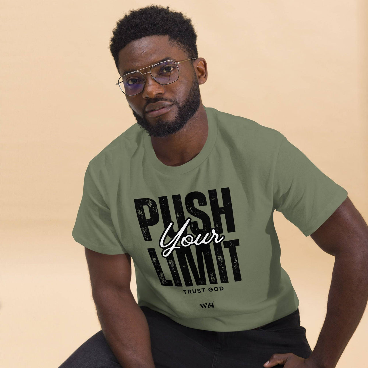 Push Your Limit, Trust God – Unisex Christian T-Shirt - Wear Your Heart
