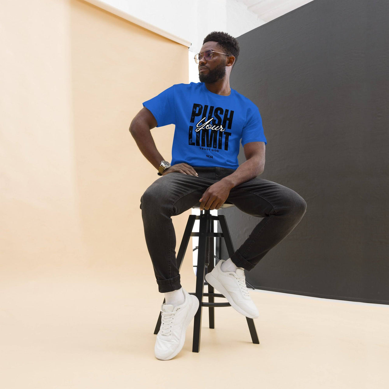 Push Your Limit, Trust God – Unisex Christian T-Shirt - Wear Your Heart