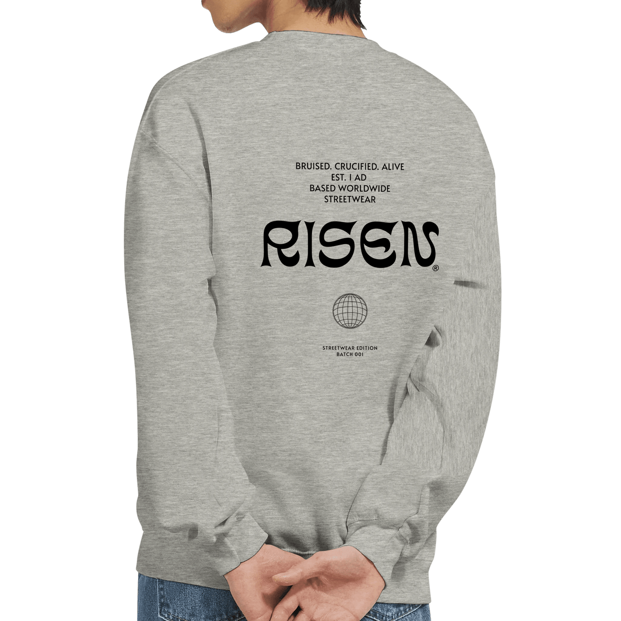Risen Classic Unisex Crewneck Sweatshirt | Gildan® 18000 - Wear Your Heart