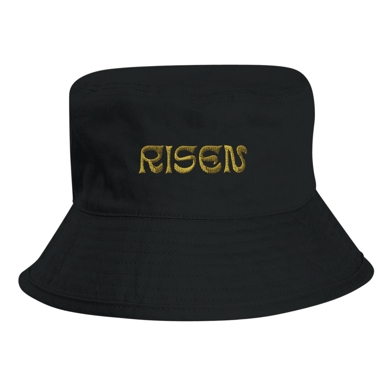 Risen Embroidered Organic Cotton Bucket Hat | Beechfield B90N - Wear Your Heart