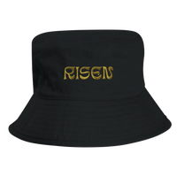 Risen Embroidered Organic Cotton Bucket Hat | Beechfield B90N - Wear Your Heart