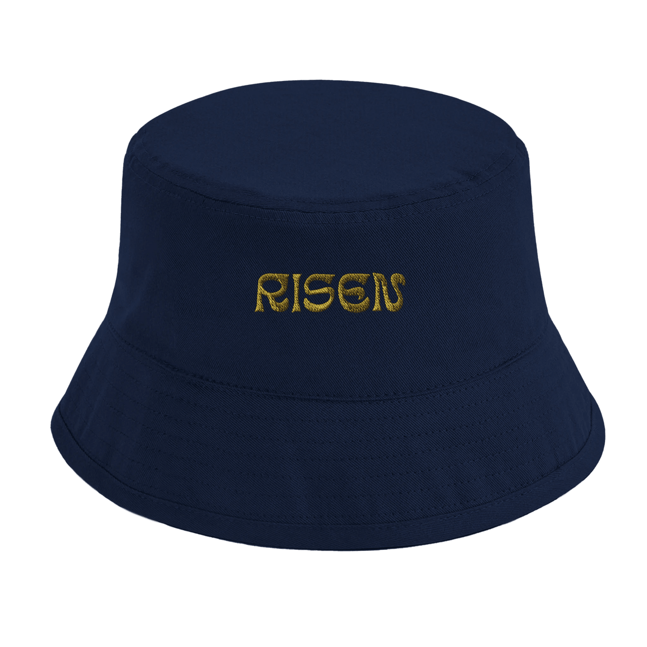 Risen Embroidered Organic Cotton Bucket Hat | Beechfield B90N - Wear Your Heart