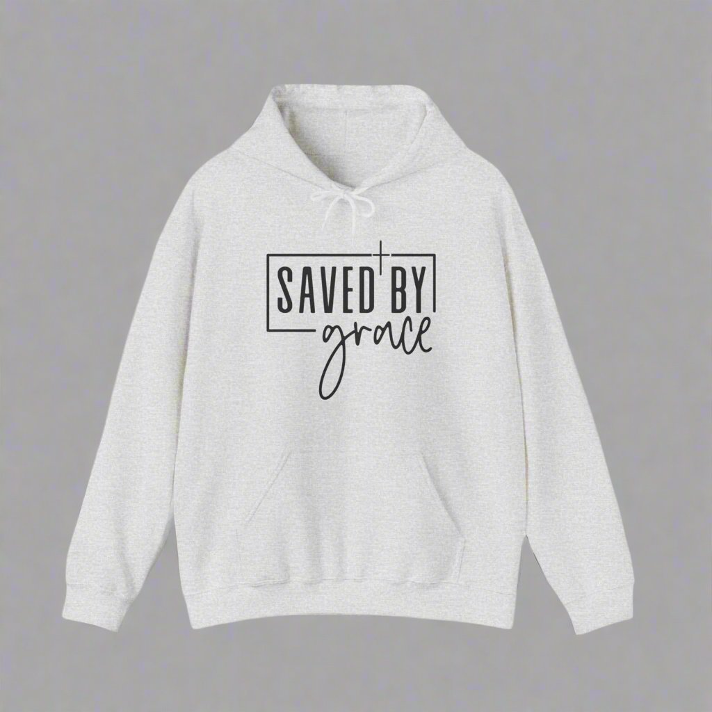 Saved by Grace Unisex Hoodie | Christian Apparel | Wear Your Heart - Wear Your Heart