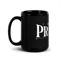 The Mug of a Praying Wife – Christian Black Glossy Mug for Women of Faith | WYH - Wear Your Heart