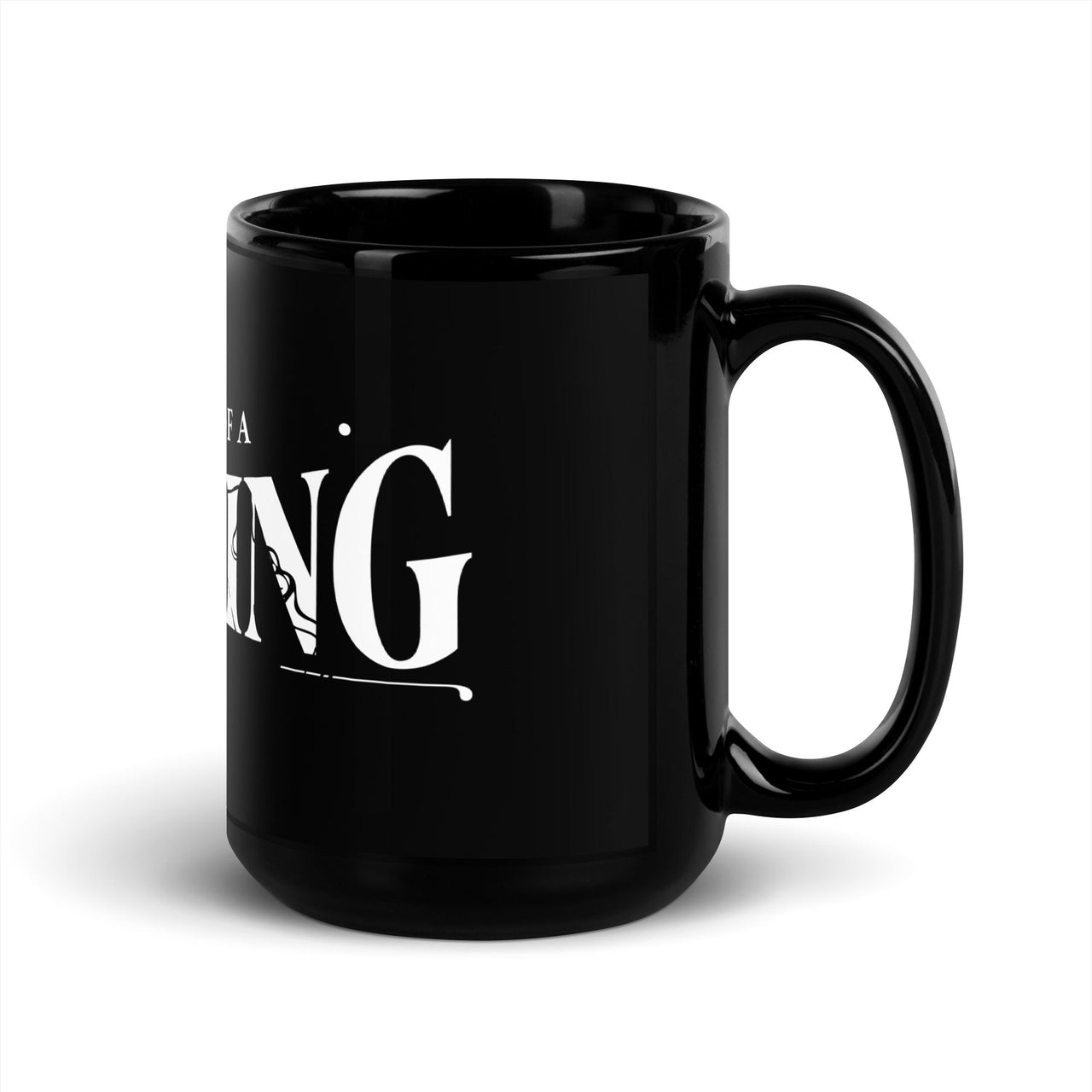 The Mug of a Praying Wife – Christian Black Glossy Mug for Women of Faith | WYH - Wear Your Heart