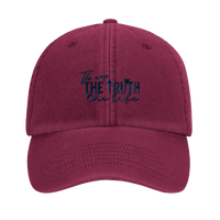 The Way The Truth The Life Embroidered Cap | John 14:6 | Wear Your Heart - Wear Your Heart