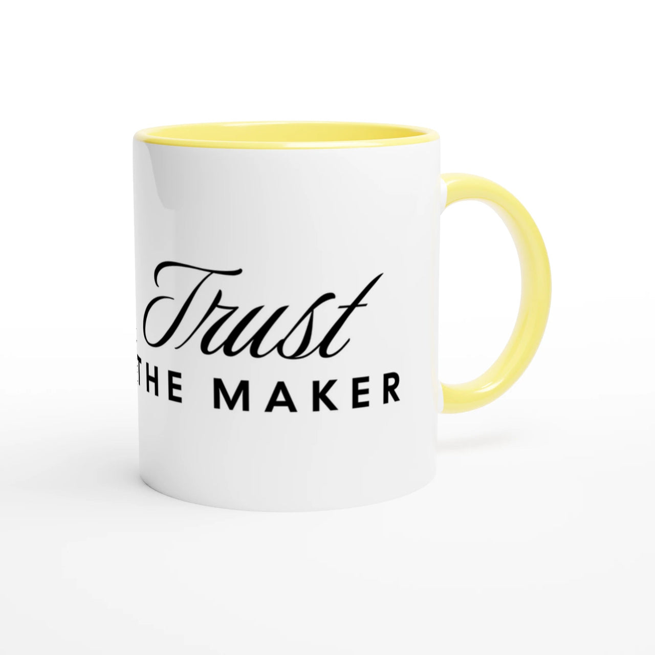 Trust the Maker Ceramic Mug | Isaiah 64:8 Christian Gift | Wear Your Heart - Wear Your Heart
