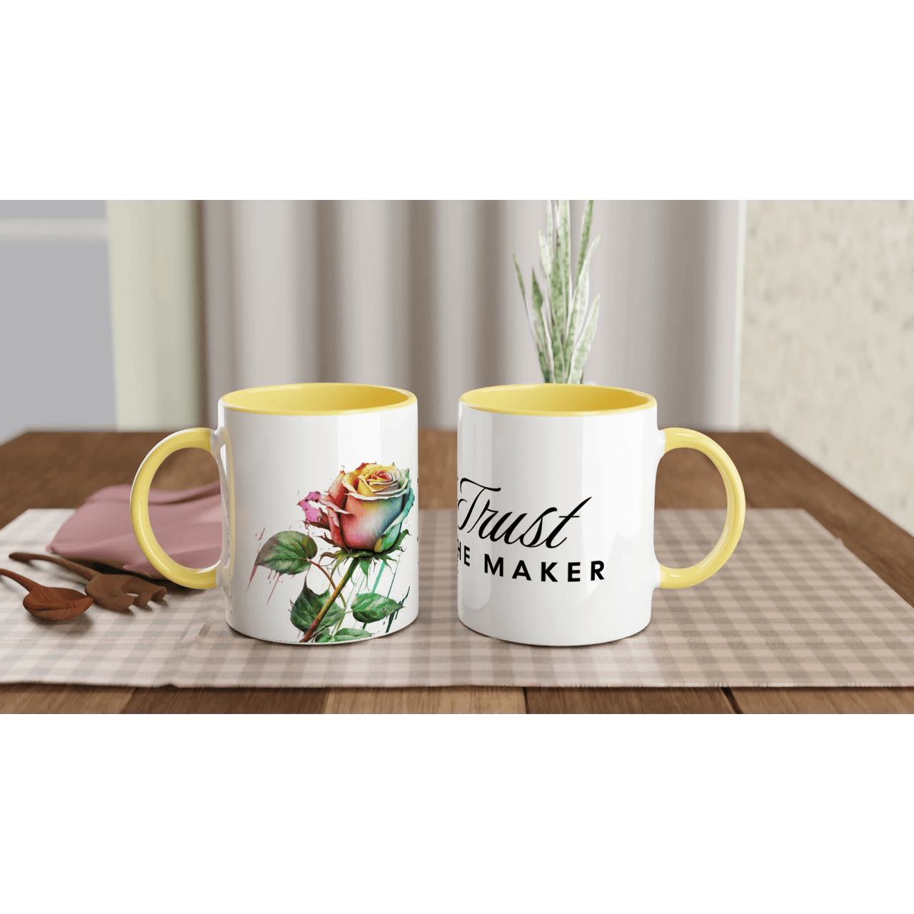 Trust the Maker Ceramic Mug | Isaiah 64:8 Christian Gift | Wear Your Heart - Wear Your Heart