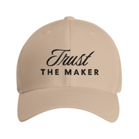 Trust the Maker Embroidered Cap | Isaiah 64:8 Christian Hat | Wear Your Heart - Wear Your Heart