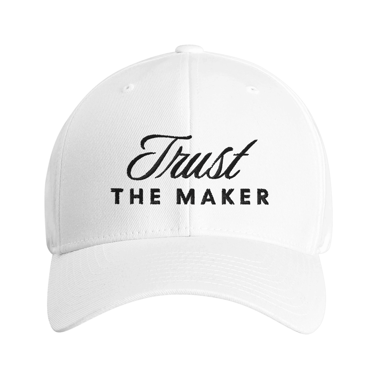 Trust the Maker Embroidered Cap | Isaiah 64:8 Christian Hat | Wear Your Heart - Wear Your Heart