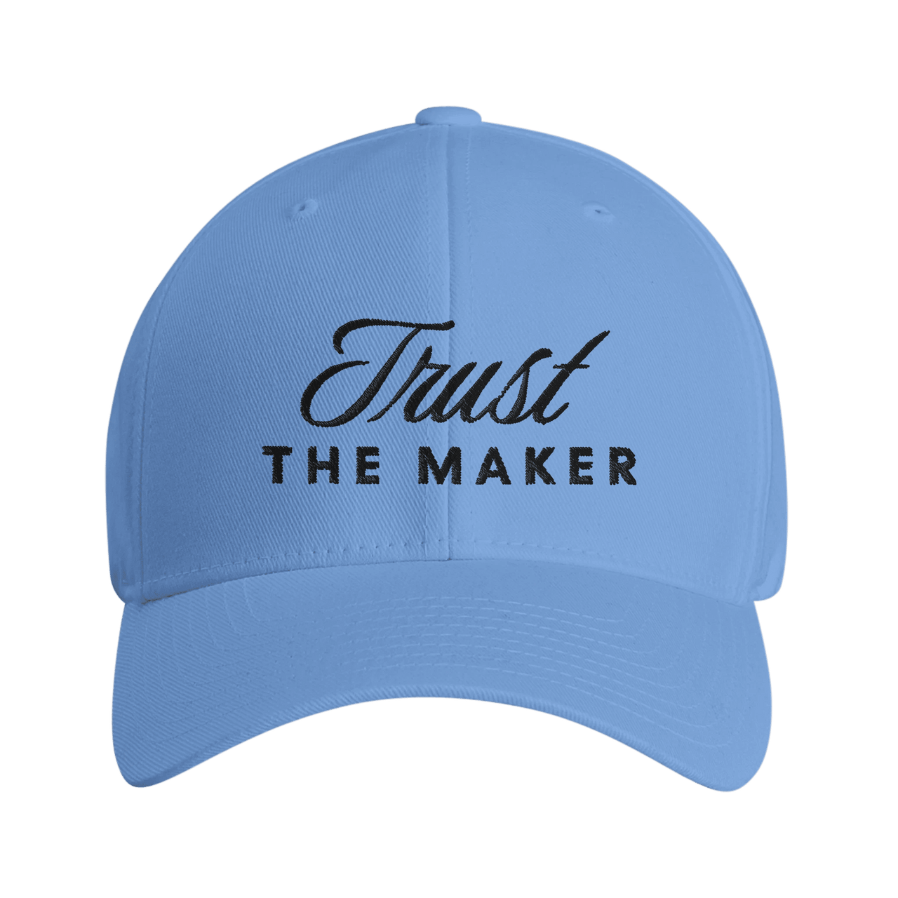 Trust the Maker Embroidered Cap | Isaiah 64:8 Christian Hat | Wear Your Heart - Wear Your Heart