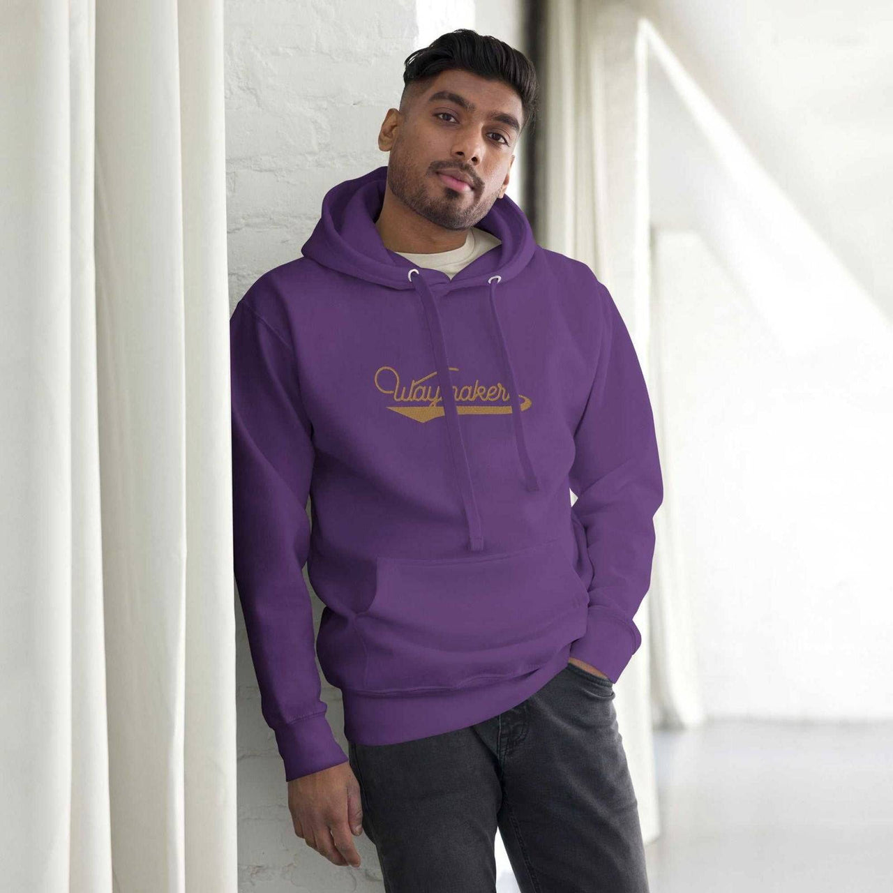 Waymaker Custom Embroidery Unisex Hoodie - Wear Your Heart