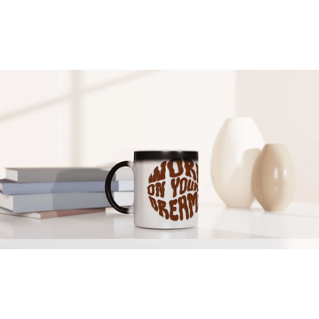 Work on Your Dreams Magic Mug 11oz | Proverbs 22:29 | Wear Your Heart - Wear Your Heart