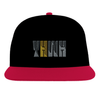 YHWH Embroidered Snapback Cap | Christian Hat | Wear Your Heart - Wear Your Heart
