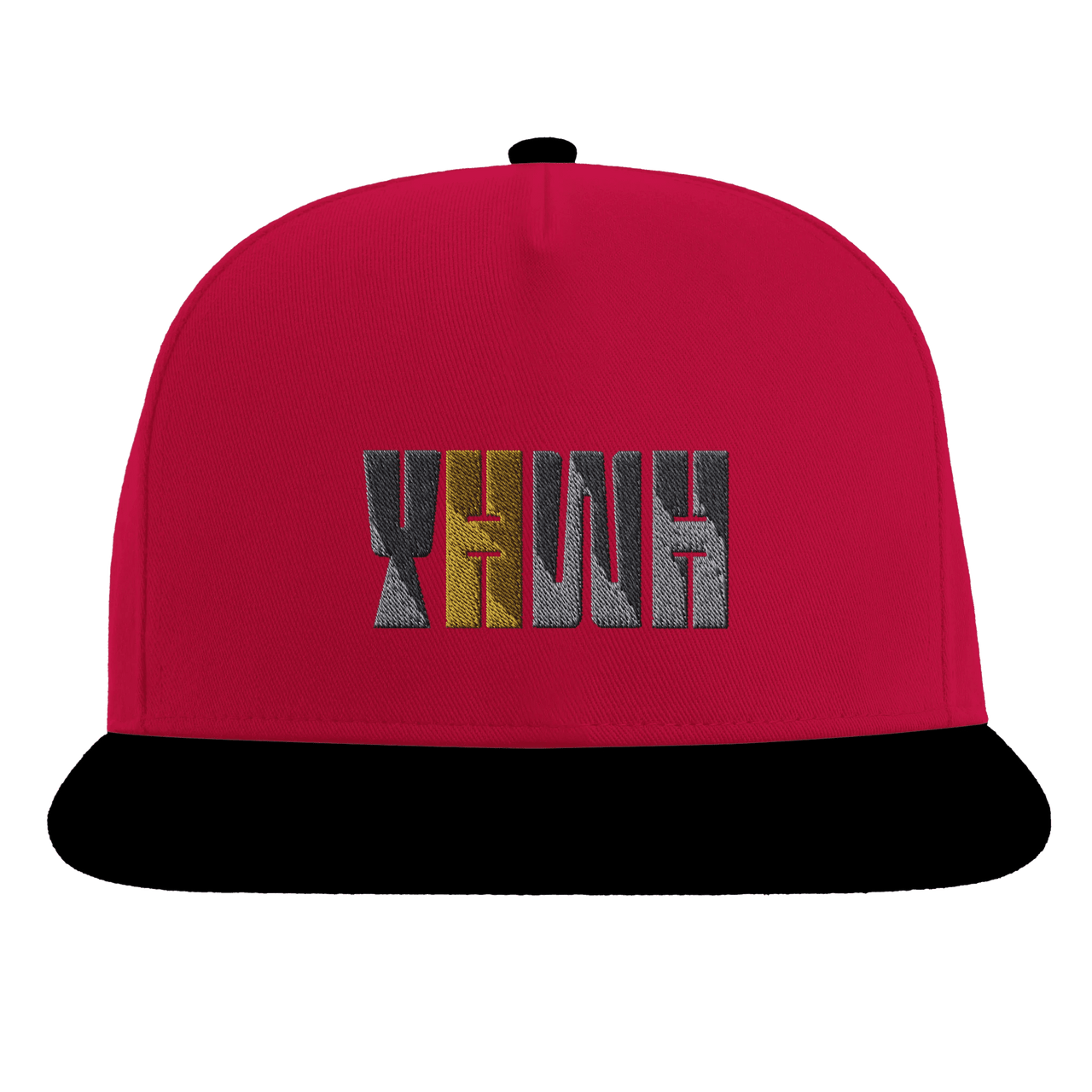 YHWH Embroidered Snapback Cap | Christian Hat | Wear Your Heart - Wear Your Heart