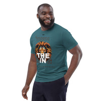 YHWH The King – Organic Christian T-Shirt | Unisex Faith Tee - Wear Your Heart